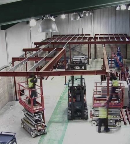 2 Mezzanine floor instlation
