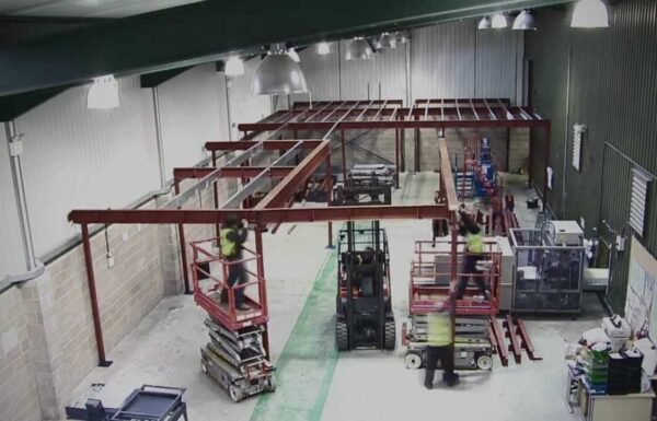2 Mezzanine floor instlation